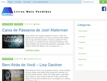 Tablet Screenshot of livrosmaisvendidos.net